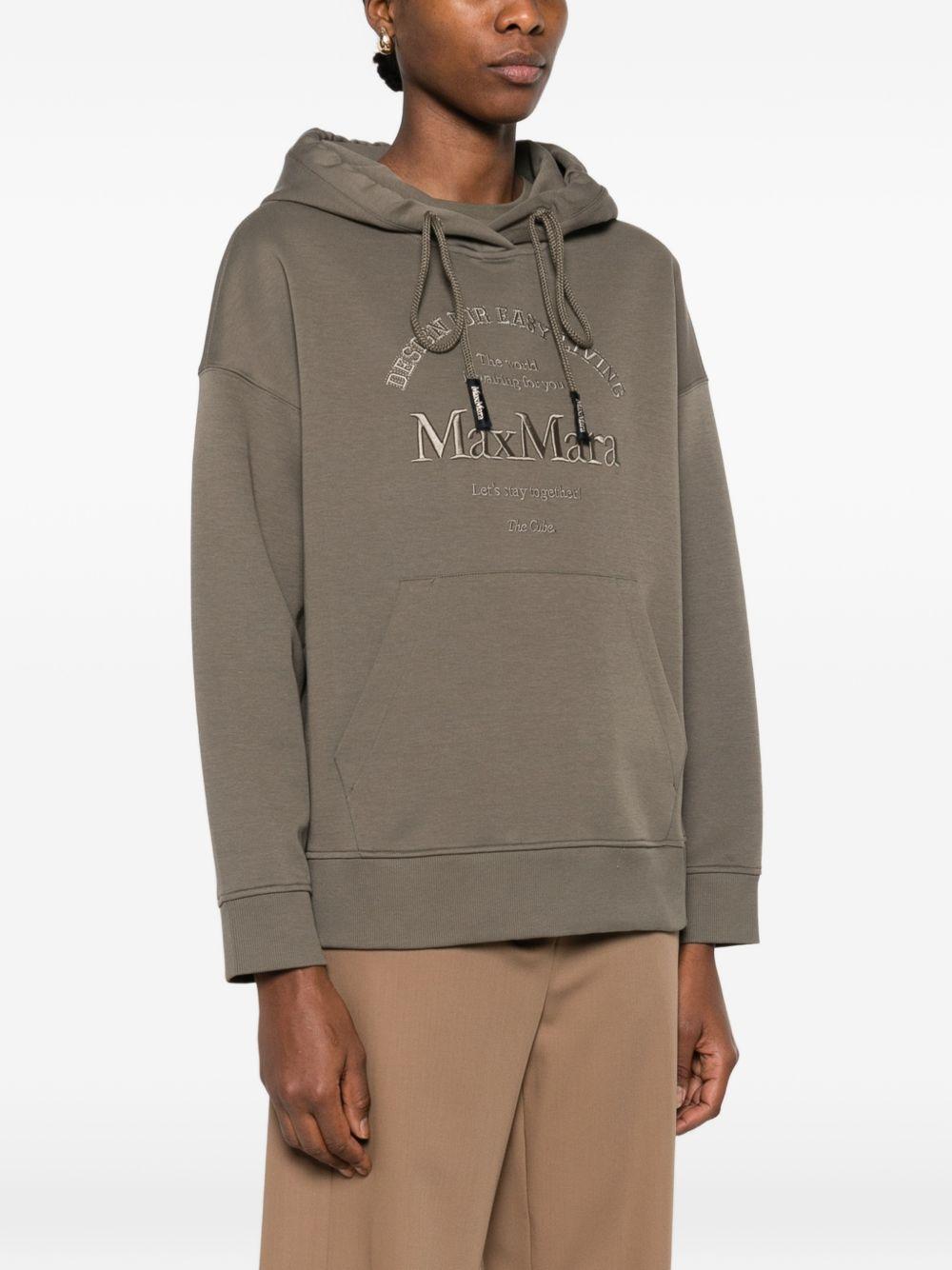 Felpa In Jersey Double SMMANDREA 007 KAKI S MAX MARA