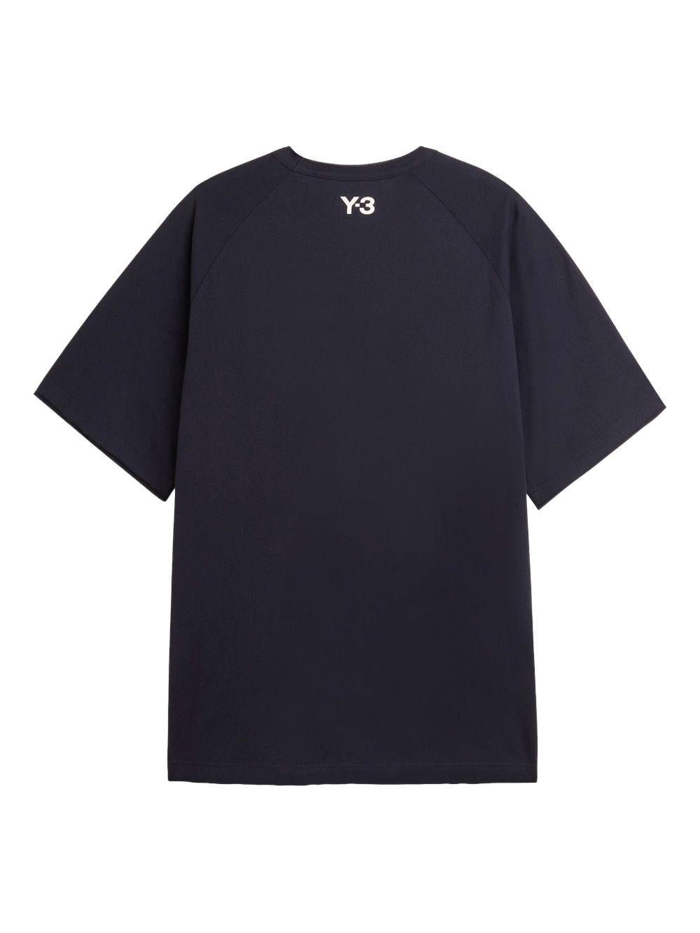 Raw Edge 3-Stripes Short Sleeve Tee KQ9793 BLACK Y-3