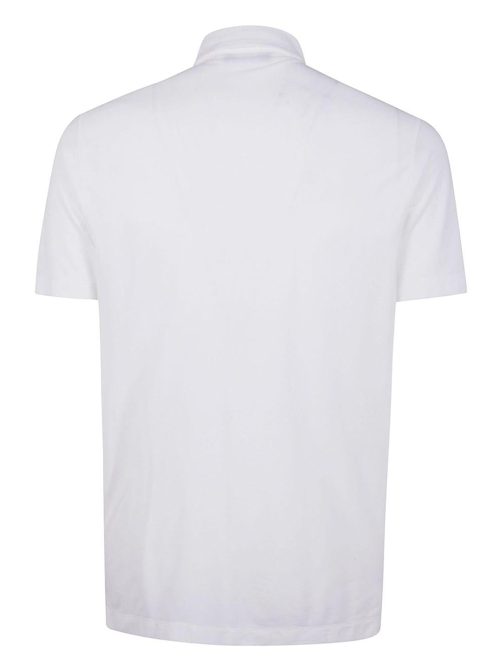 Polo bianca 815109ZG380 Z0001 ZANONE