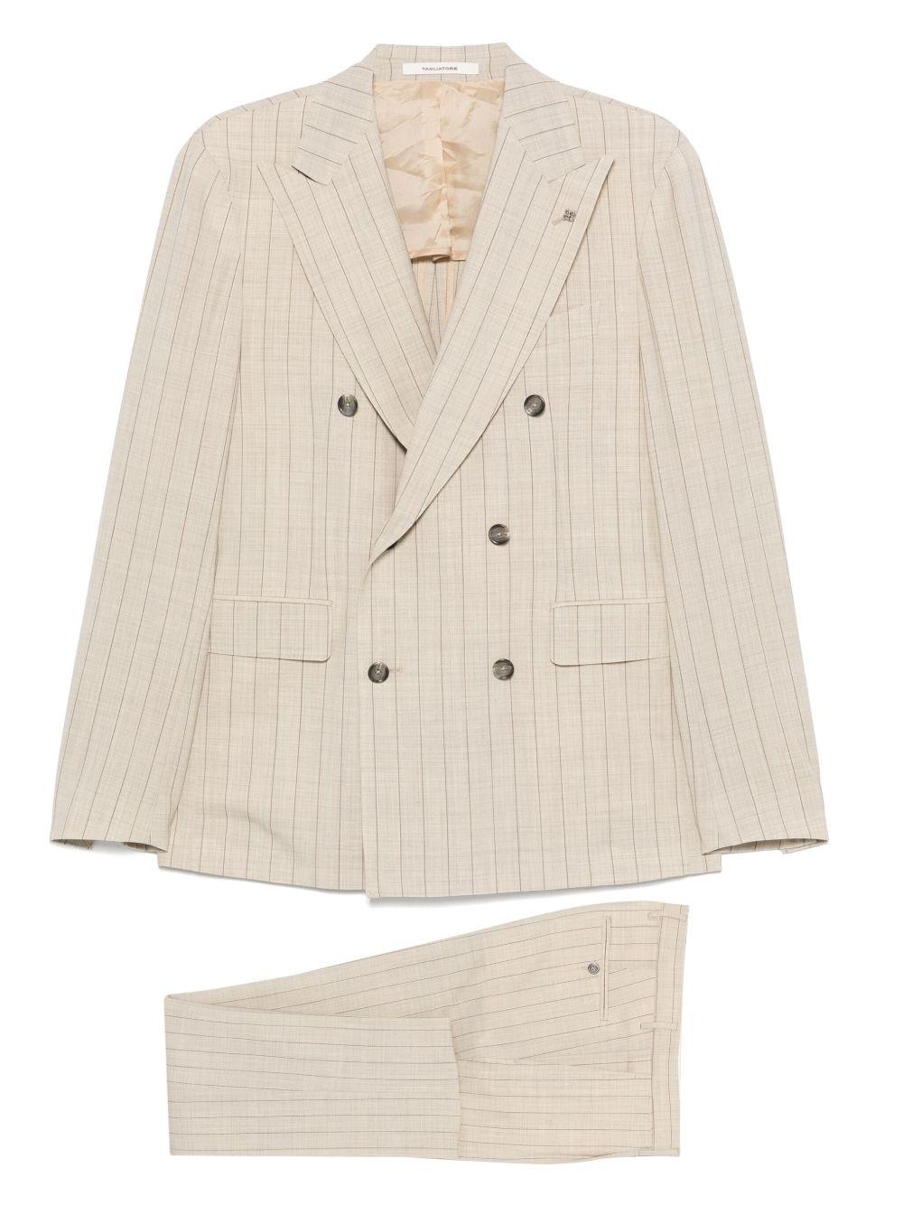 Abito doppiopetto gessato 2SVS20B11PE520064R25E344 A1304 TAGLIATORE