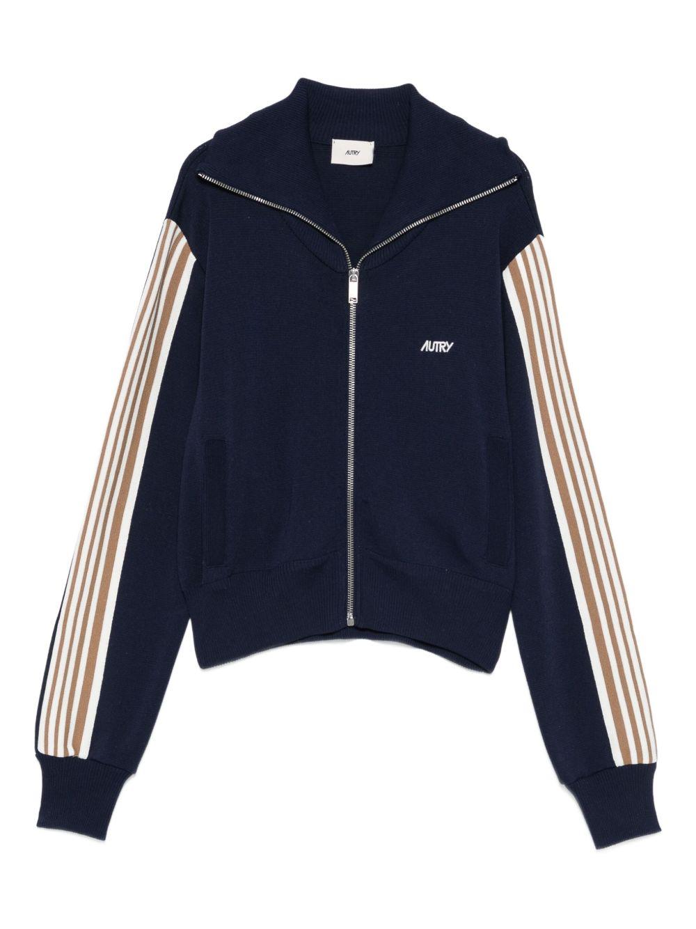 Felpa con zip - JAPWB7KB BLUE AUTRY