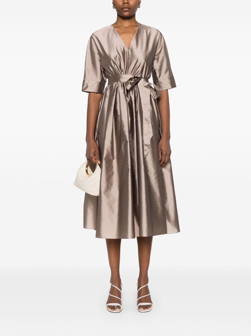 Abito midi Viola VIOLAMM10075 001 ROSA ANTICO S MAX MARA