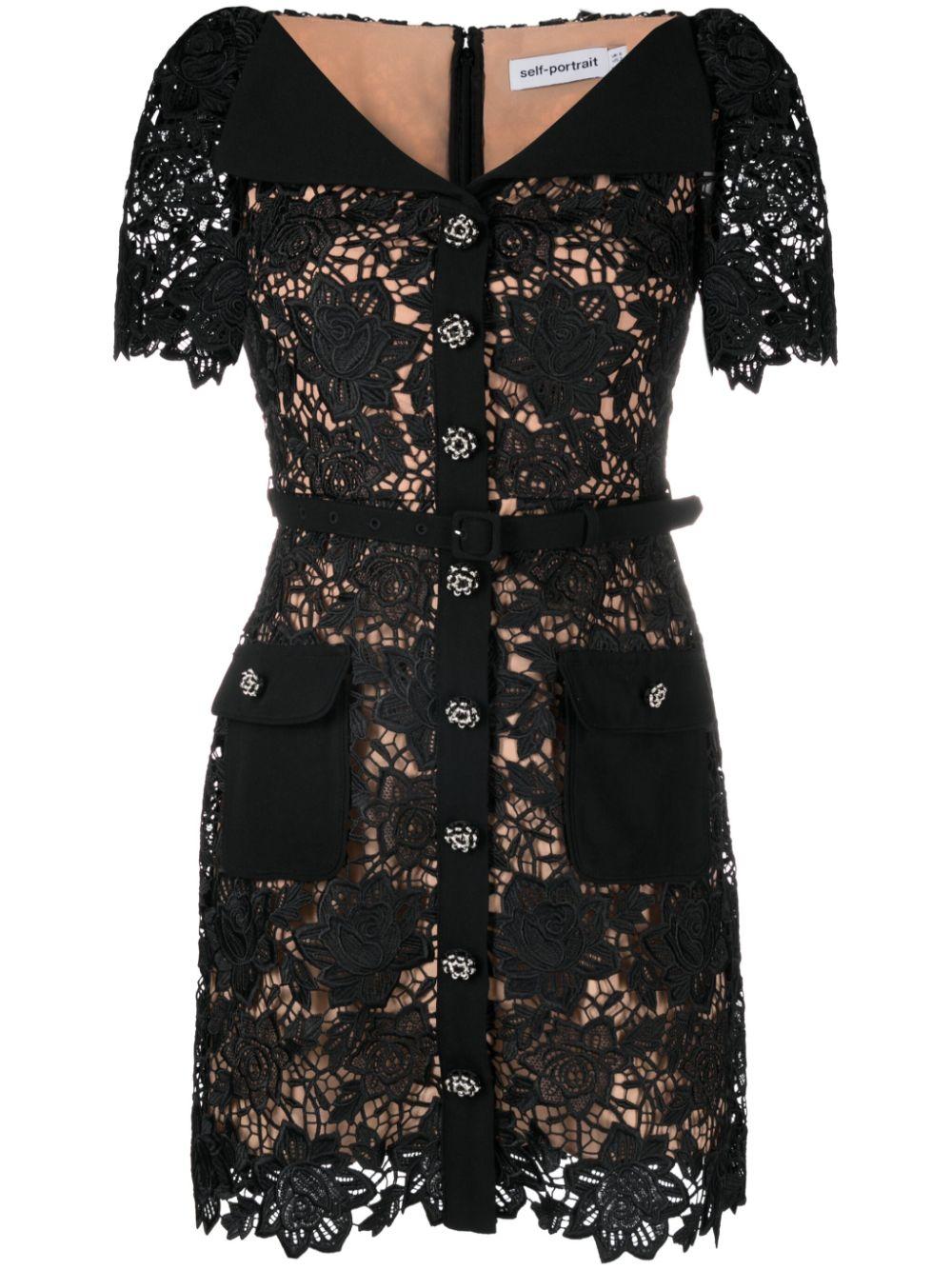 RS24126SB BLACK SELF-PORTRAIT