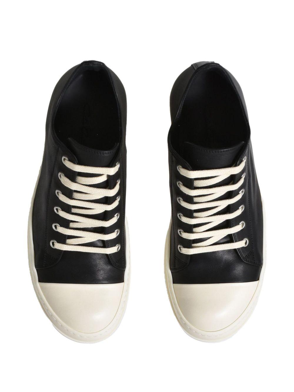 Low Sneakers RU01E5891LCO 911 BLACK MILK RICK OWENS