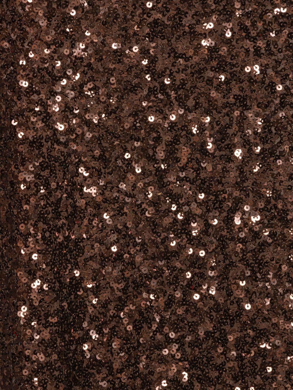 Abito midi con paillettes 1148752910 2910 CHICORY COFFEE ROTATE