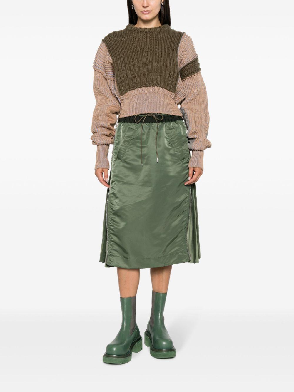 SCW073 501 KHAKI SACAI
