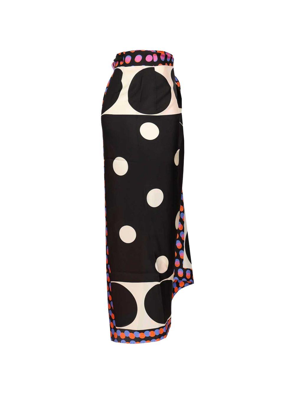 Long Wrap Scarf-Skirt SCARFYLONG3060 A975 DESSIN DRIES VAN NOTEN