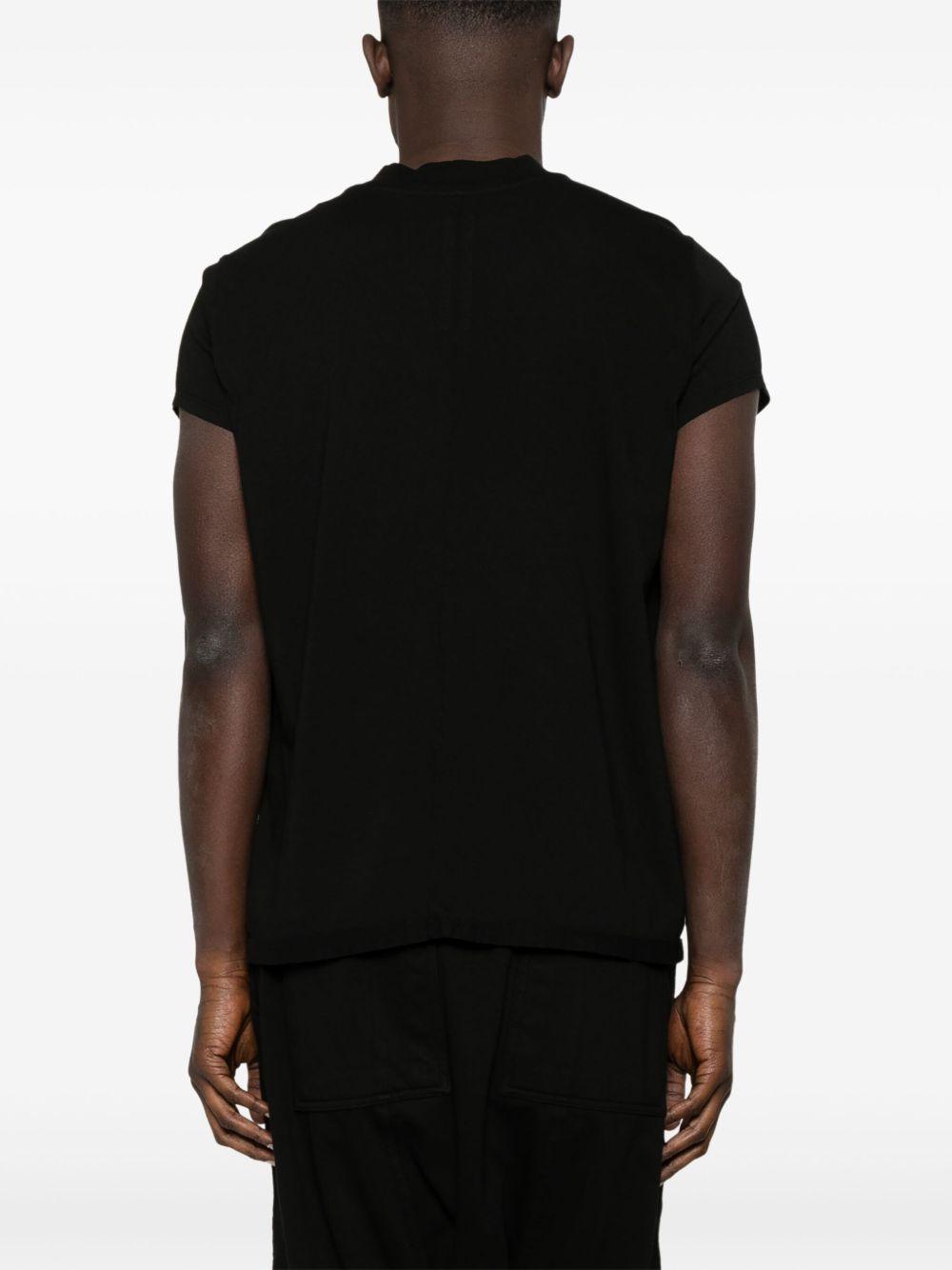 Small Level T-shirt DU01E3258RN 09 BLACK RICK OWENS DRKSHDW
