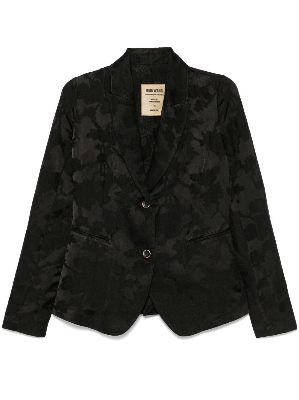 Kenzie blazer UP6018UW900 BLACK UMA WANG