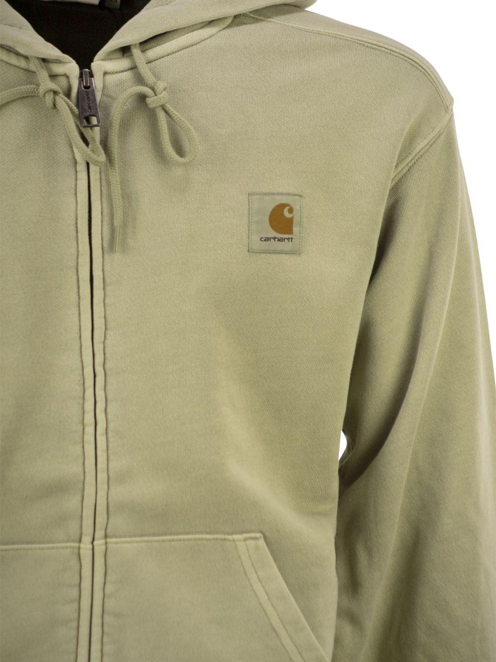 Hooded Nelson Jacket Cotton I033064 3IEGD GENTLE GREEN CARHARTT WIP