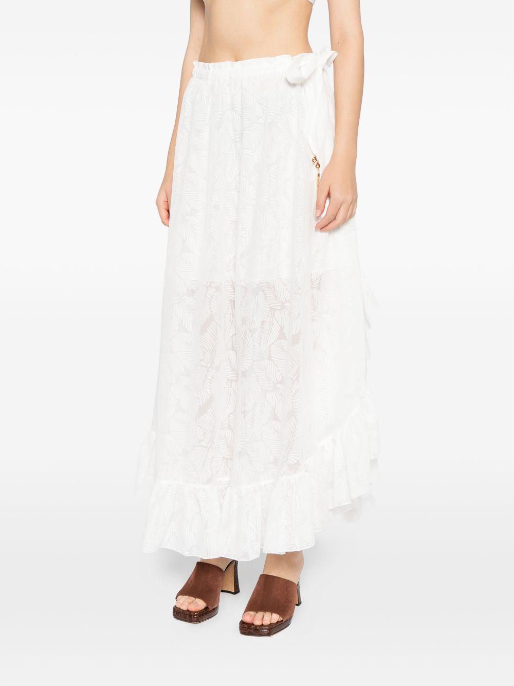 Daylight Ruffle Skirt 5770SRS263 IVORY ZIMMERMANN