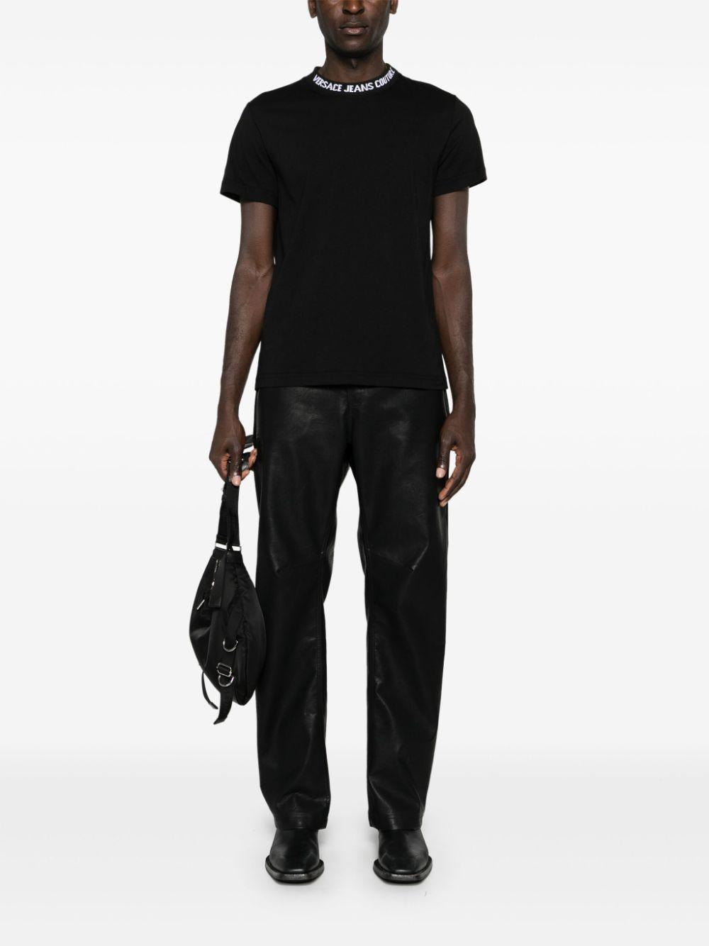 77GAH6S2J0001 899 BLACK VERSACE JEANS COUTURE