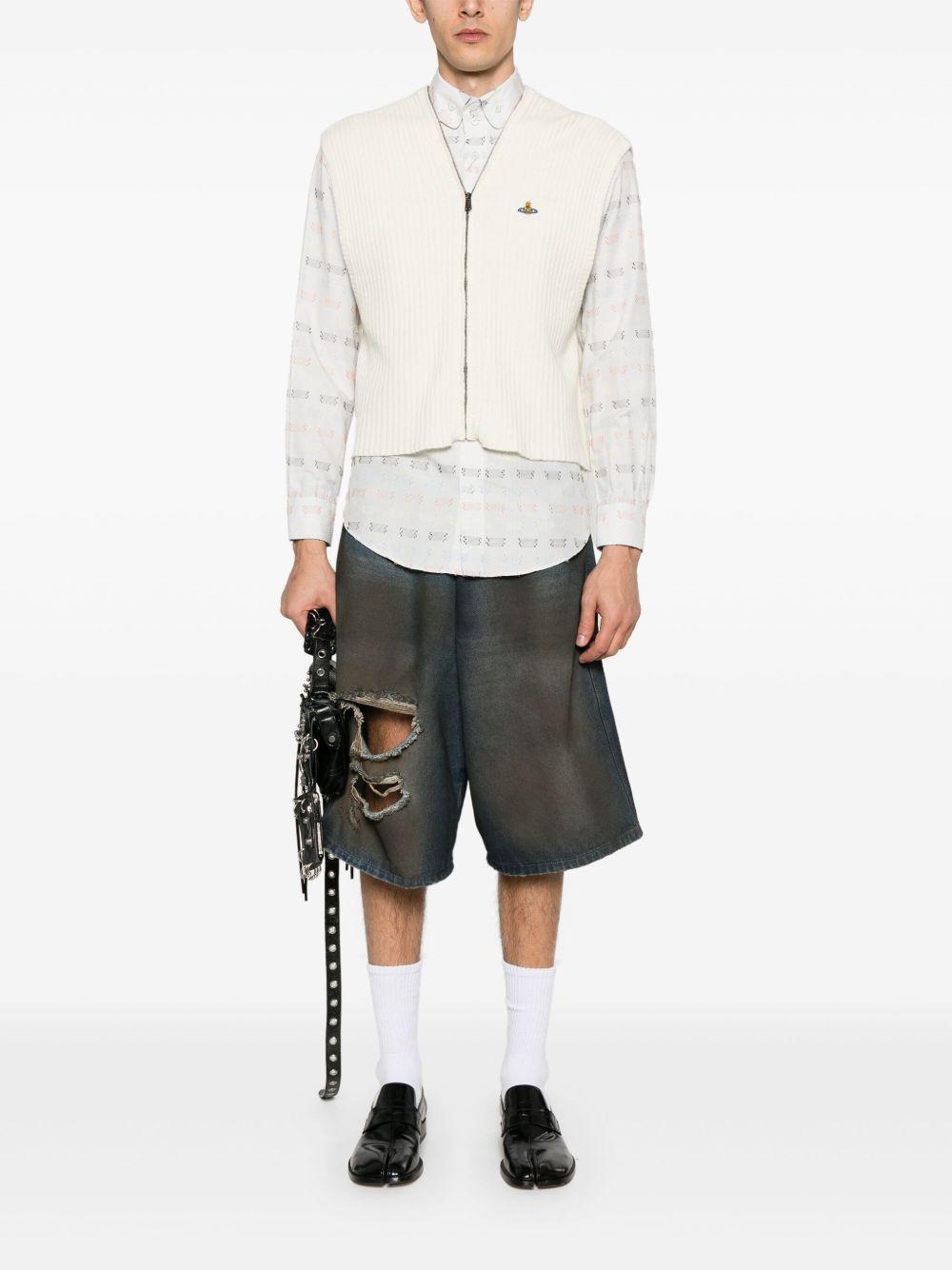 Jess vest 3803004QY0037 A408 CREAM VIVIENNE WESTWOOD