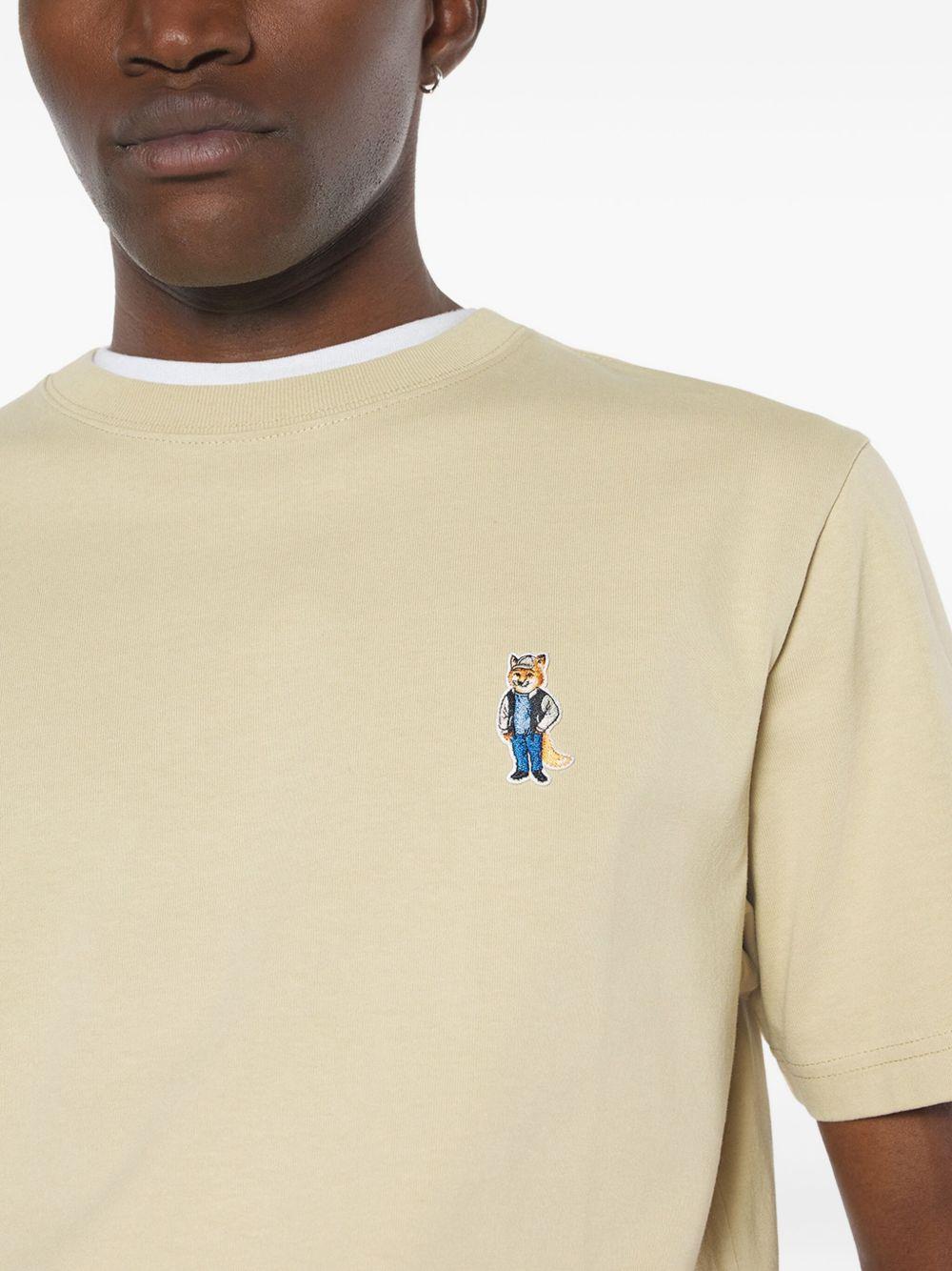 PM00121KJ7025 0335 TAN BEIGE MAISON KITSUNE