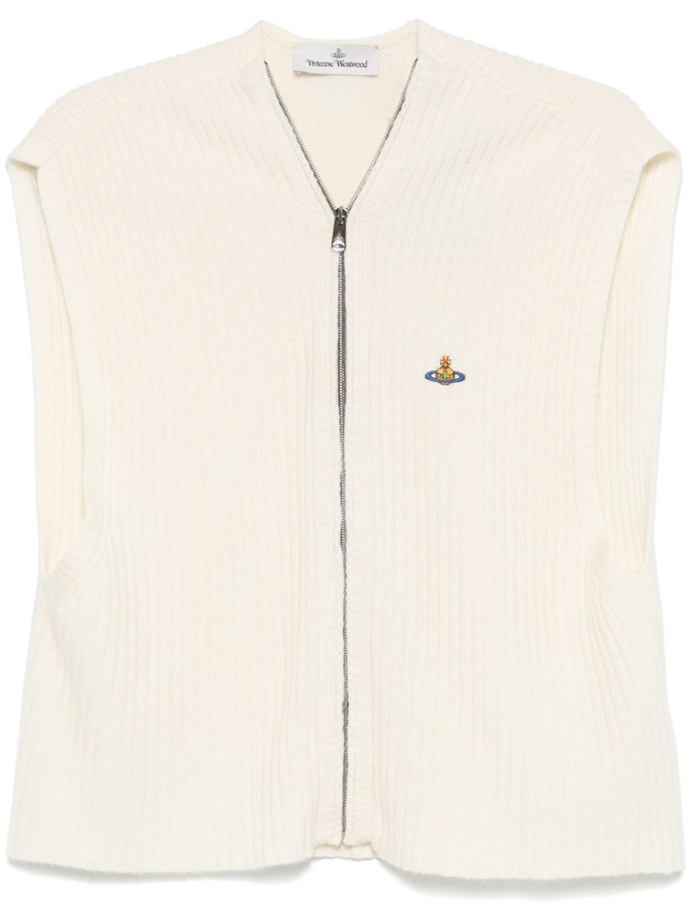 Jess vest 3803004QY0037 A408 CREAM VIVIENNE WESTWOOD