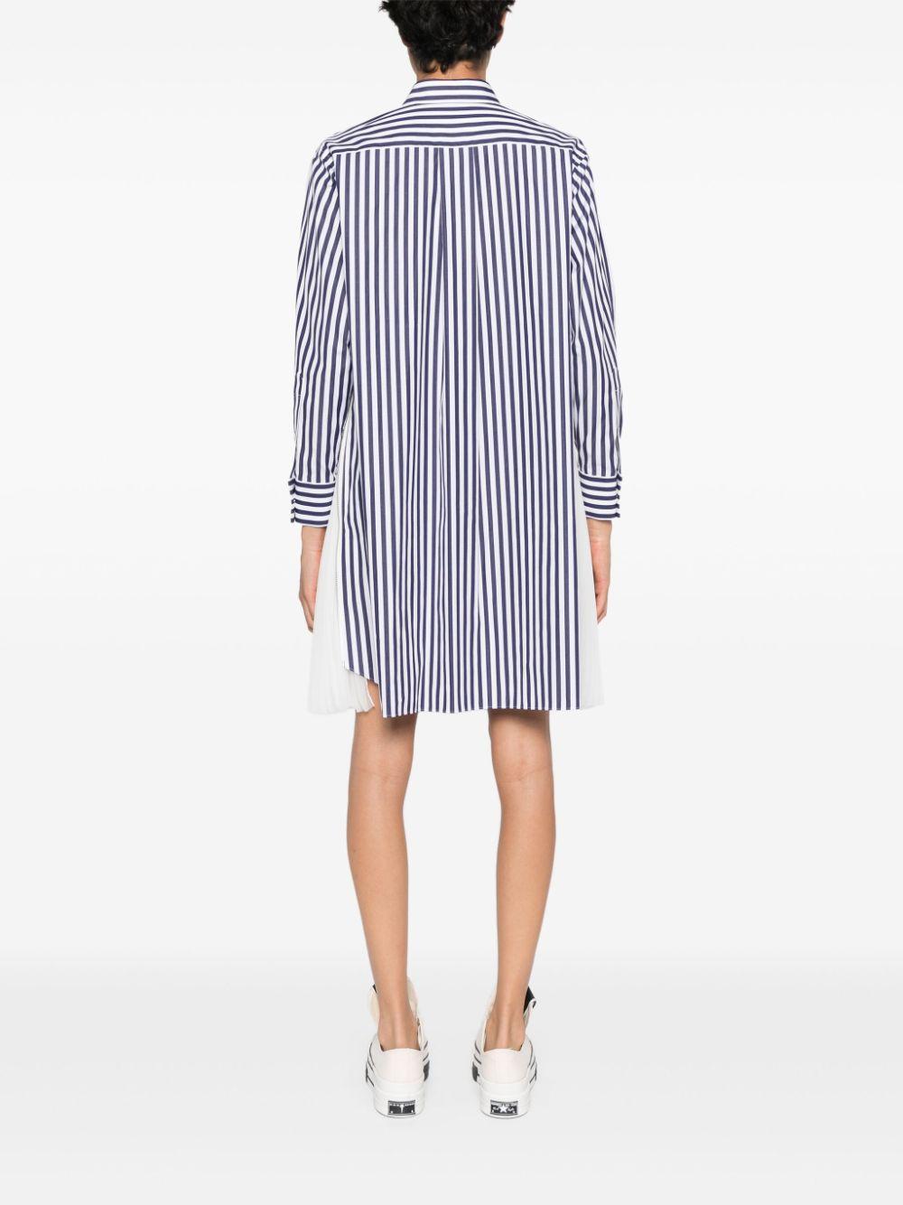 SCW225 222 NAVY STRIPE SACAI