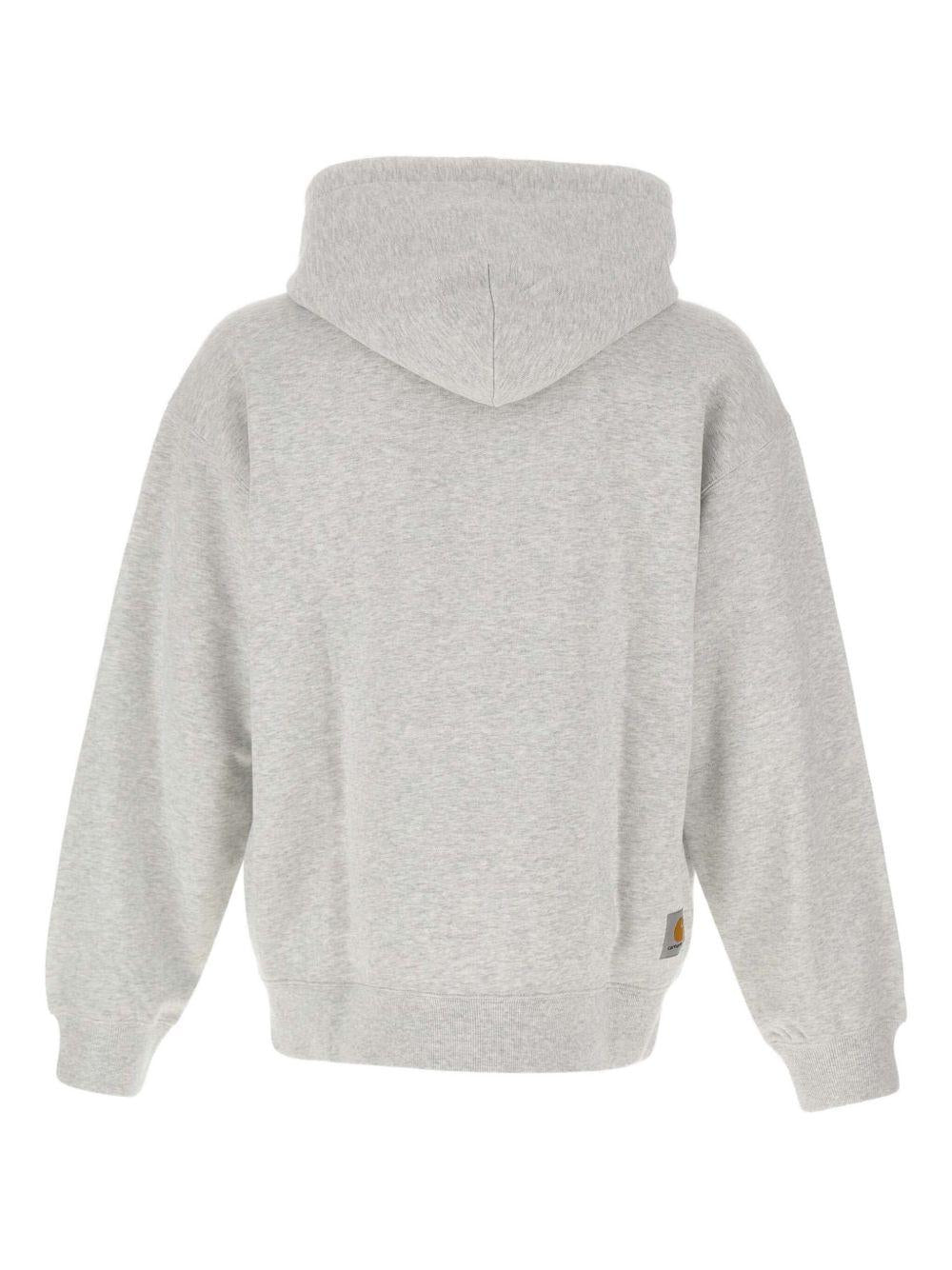 Hooded Mini WIP Sweat Jacket I035619 48206 ASH HEATHER CARHARTT WIP