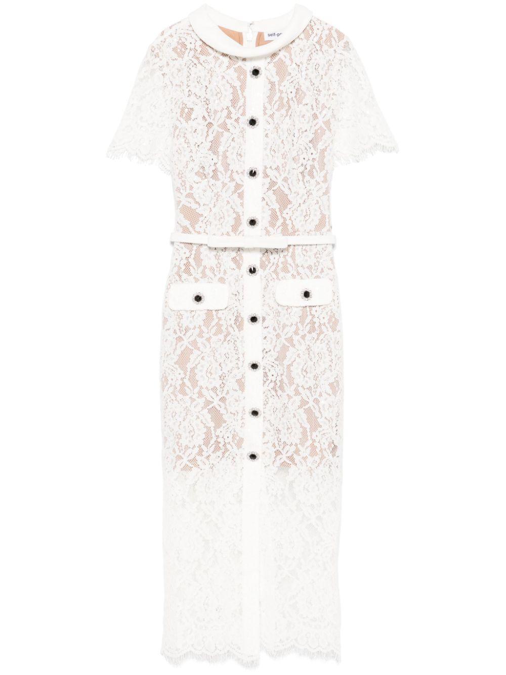 RS25013MAW WHITE SELF-PORTRAIT