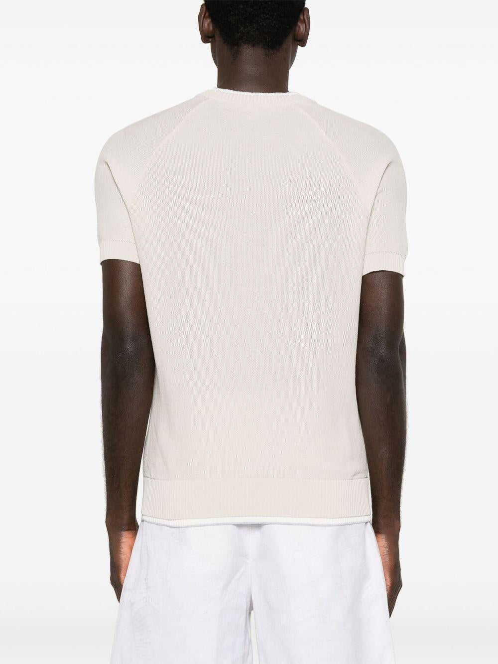 T-shirt con design a strati K76MAGK59MAG0K025 020113 ELEVENTY