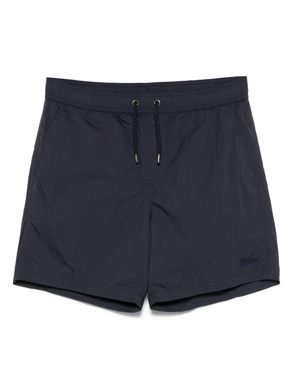 Boxer da Mare in Ultralight Crease CST00001U12494Z 9201 BLUE NAVY HERNO