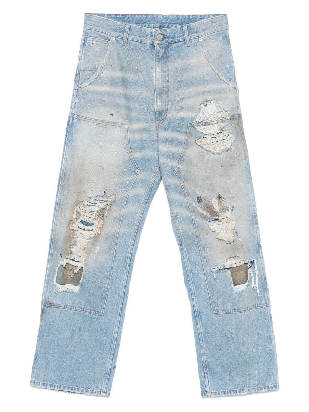 Jeans strappato SH2LA0017M30018 964 MM6 MAISON MARGIELA