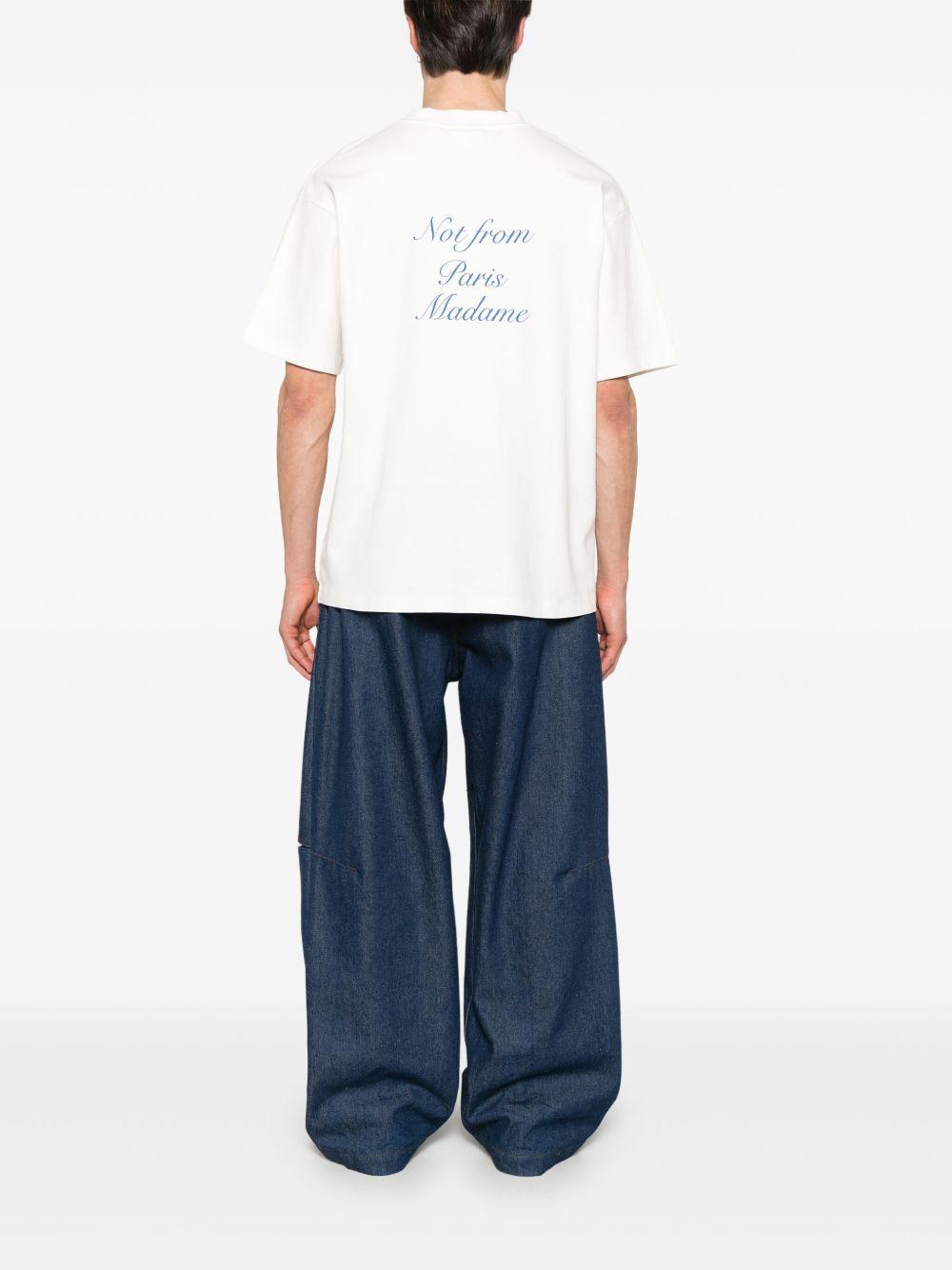 GTS209CO002 OFF WHITE DROLE DE MONSIEUR