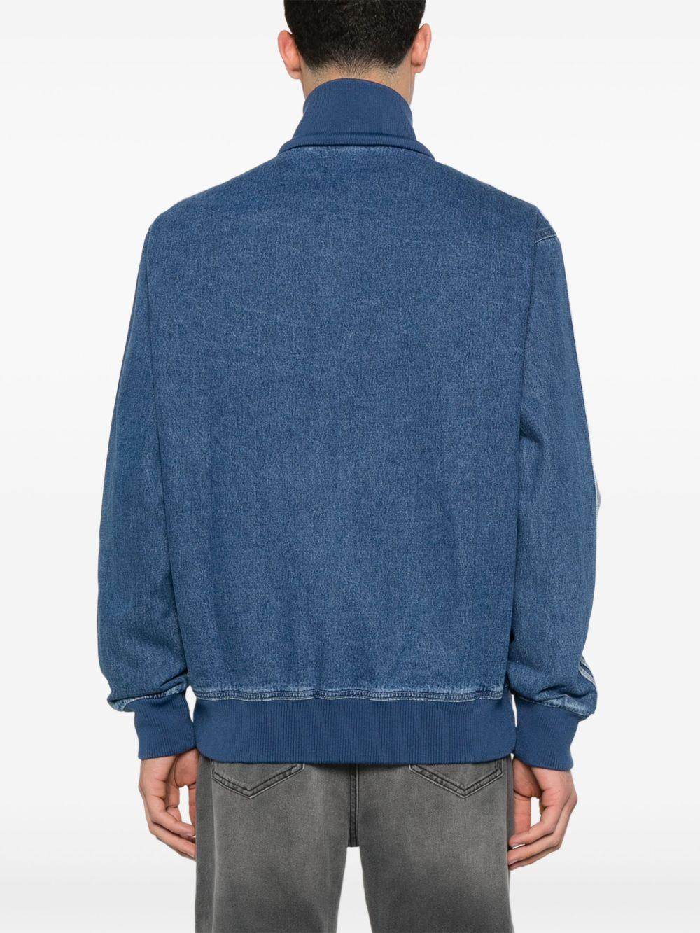 Track top Adicolor Denim Firebird JC6233 BLUE ADIDAS ORIGINALS