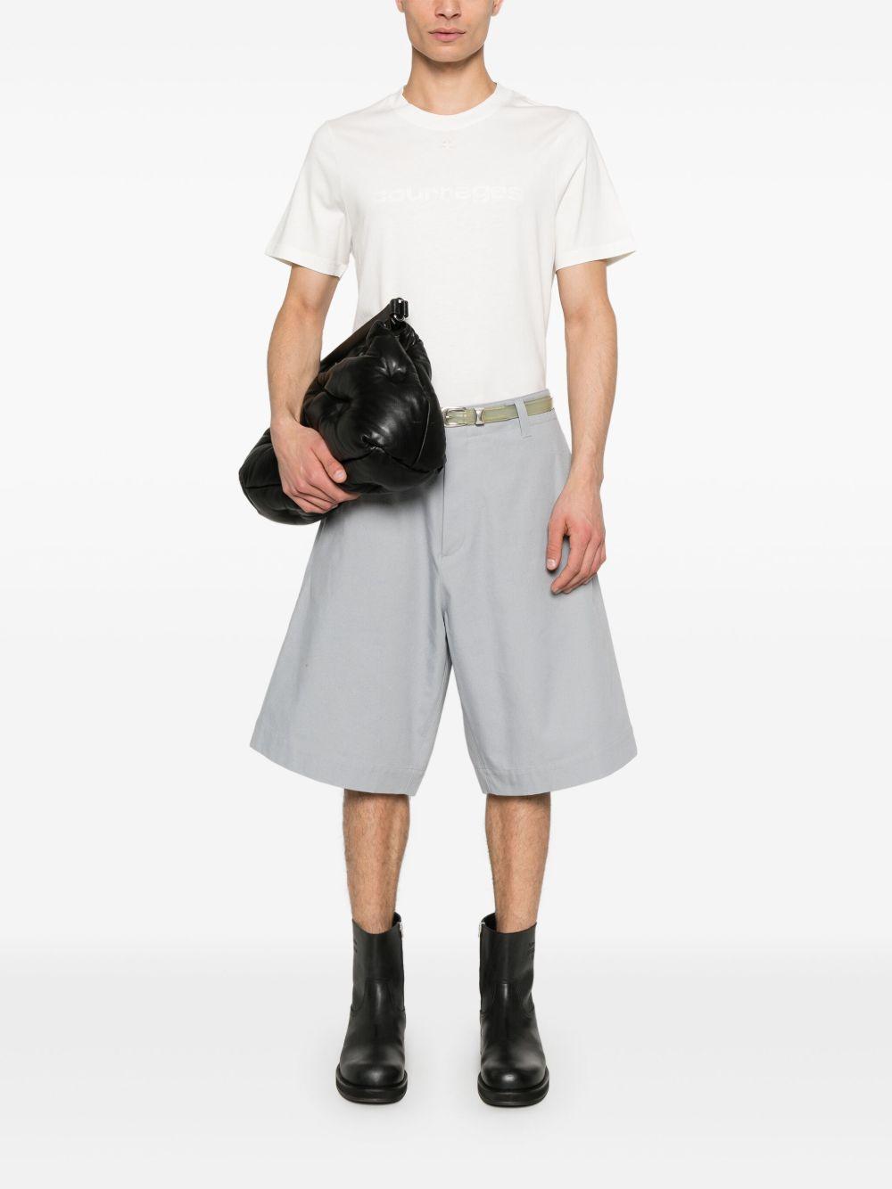 AC Printed T-Shirt 125JTS008JS0112 0001 HERITAGE WHITE COURREGES