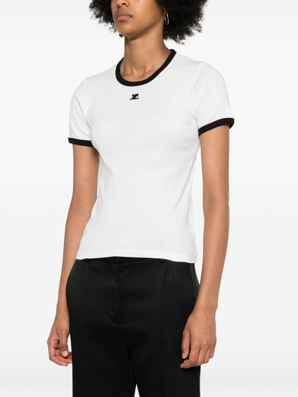 VESJTS017JS0070 0098 HERITAGE WHITE BLACK COURREGES