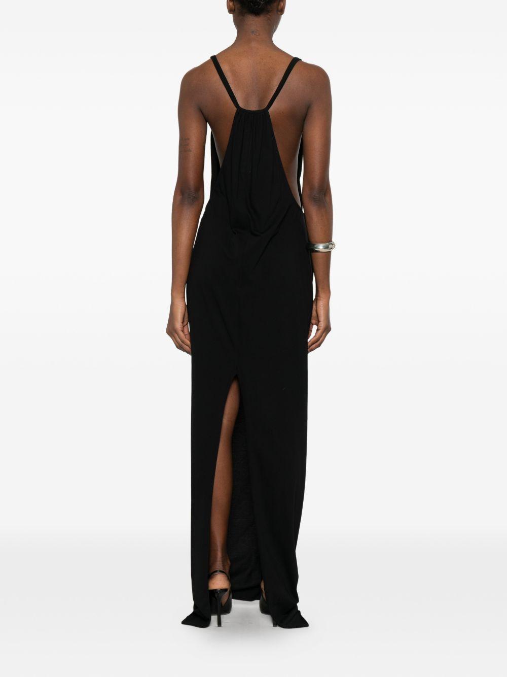 Temple Gown RP01F6502JA 09 BLACK RICK OWENS