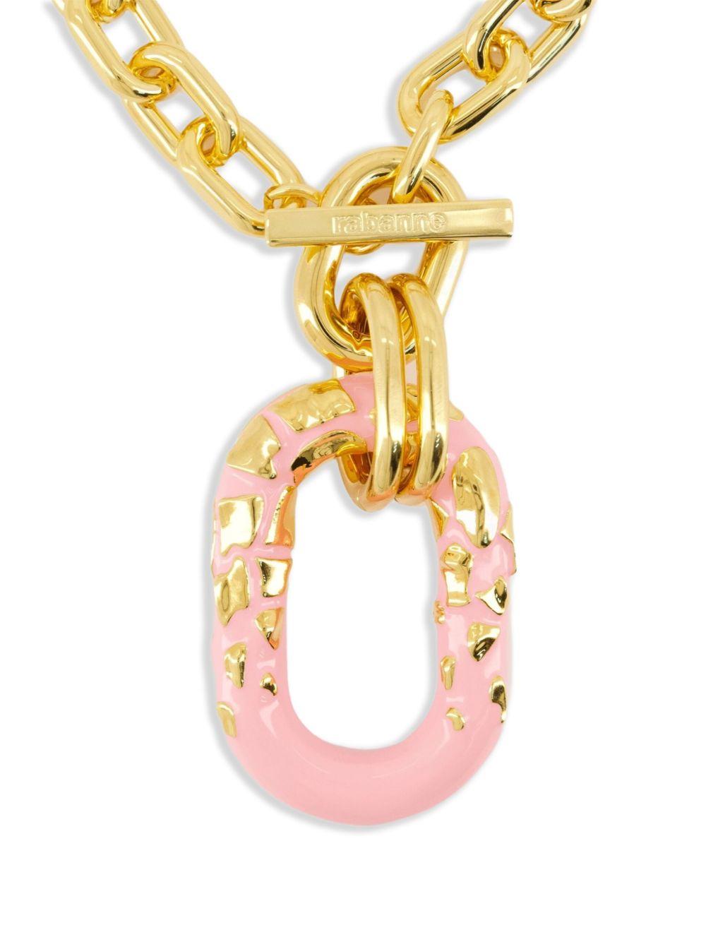 25EBB0379MET756 M689 GOLD PINK RABANNE