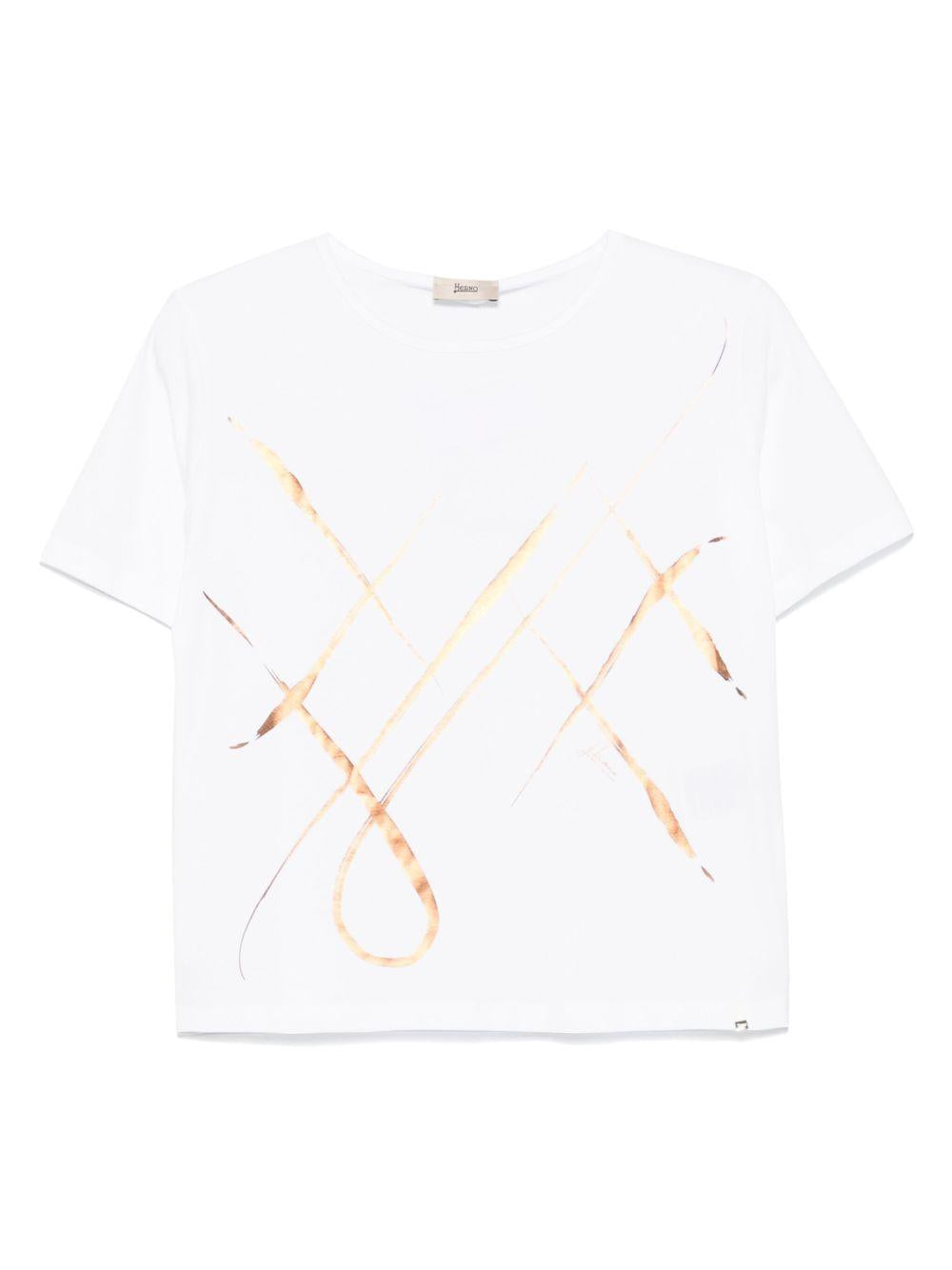 Graphic-print T-shirt JG000277D52009 1081 1081 HERNO