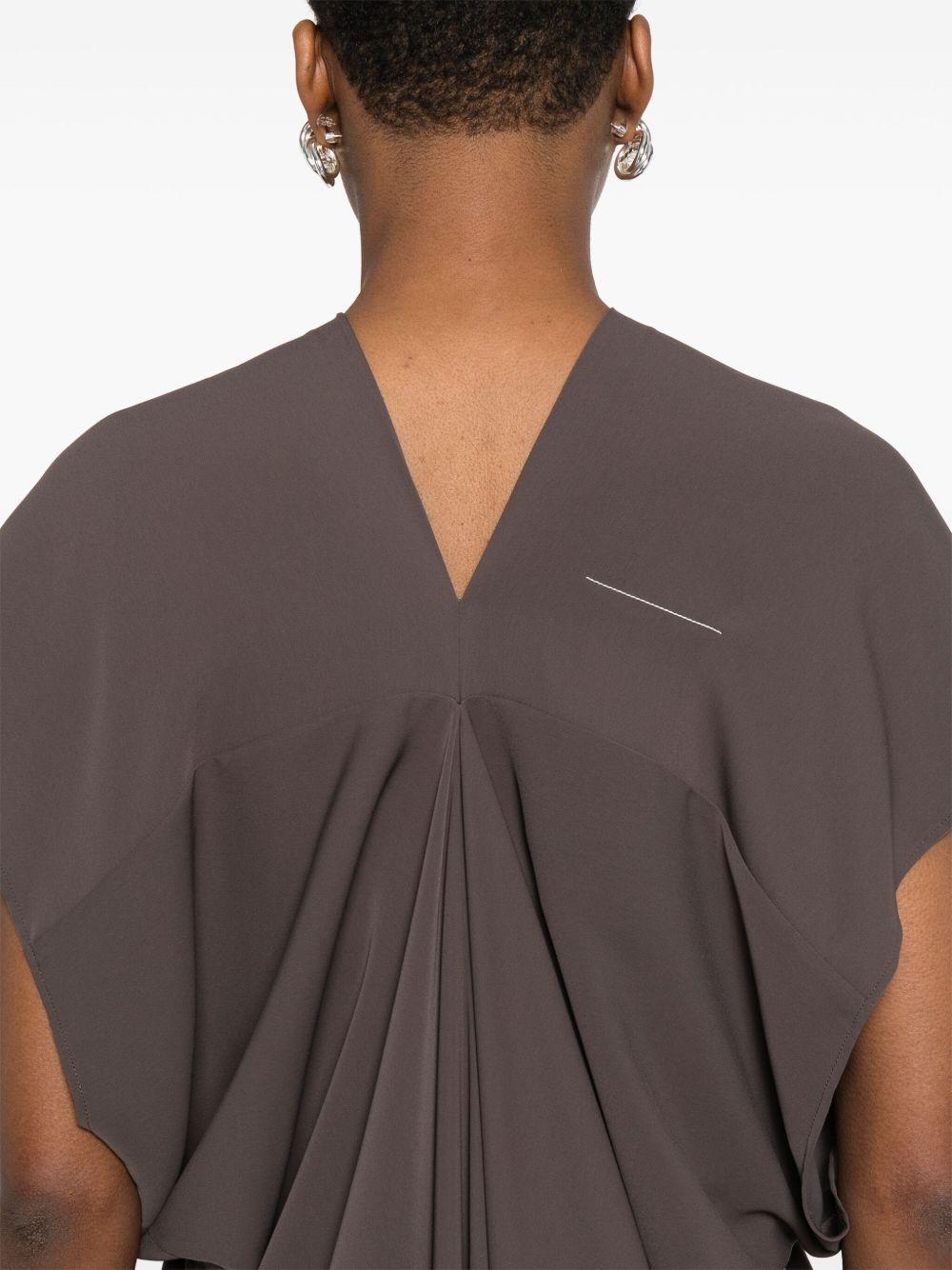 S52CT0790S43455 134 BROWN MM6 MAISON MARGIELA