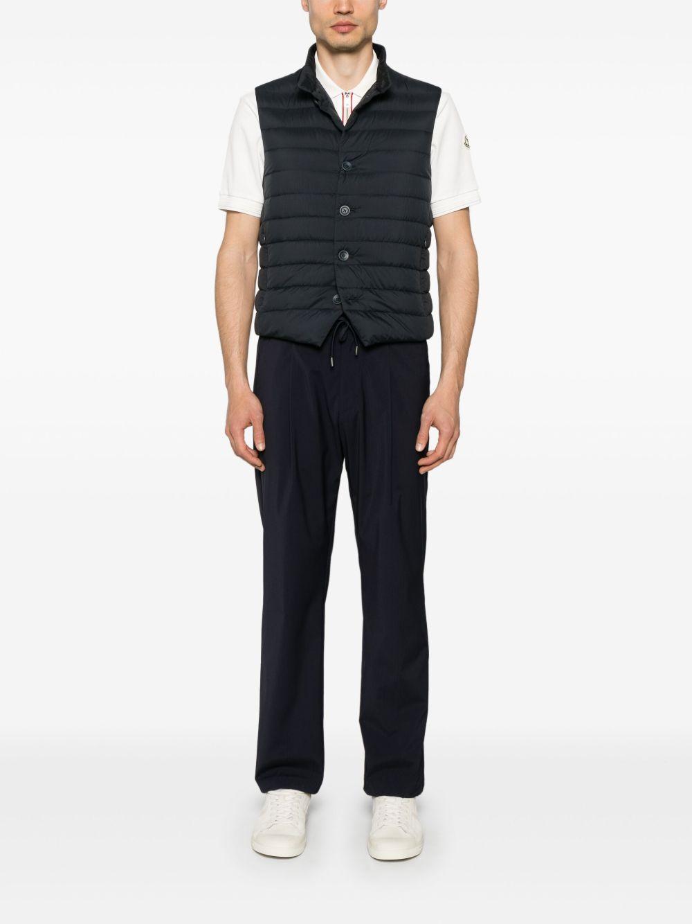 Pantaloni con piega PT000098U12682 9200 BLUE HERNO