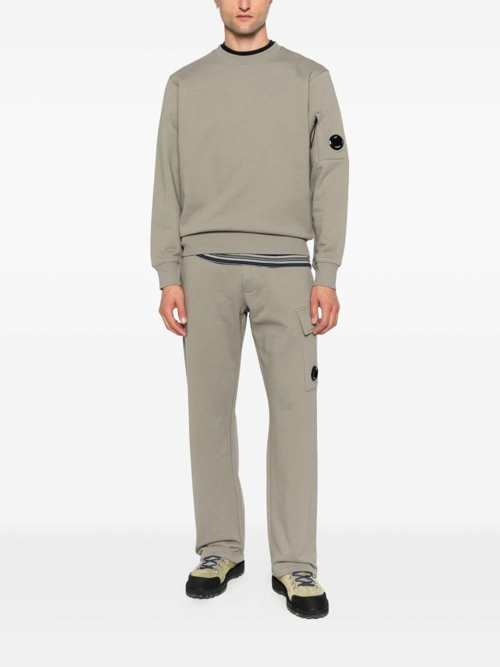 Diagonal Raised Fleece Cargo Lens Sweatpants 19CMSP141A005086W 356 FALLEN ROCK CP COMPANY