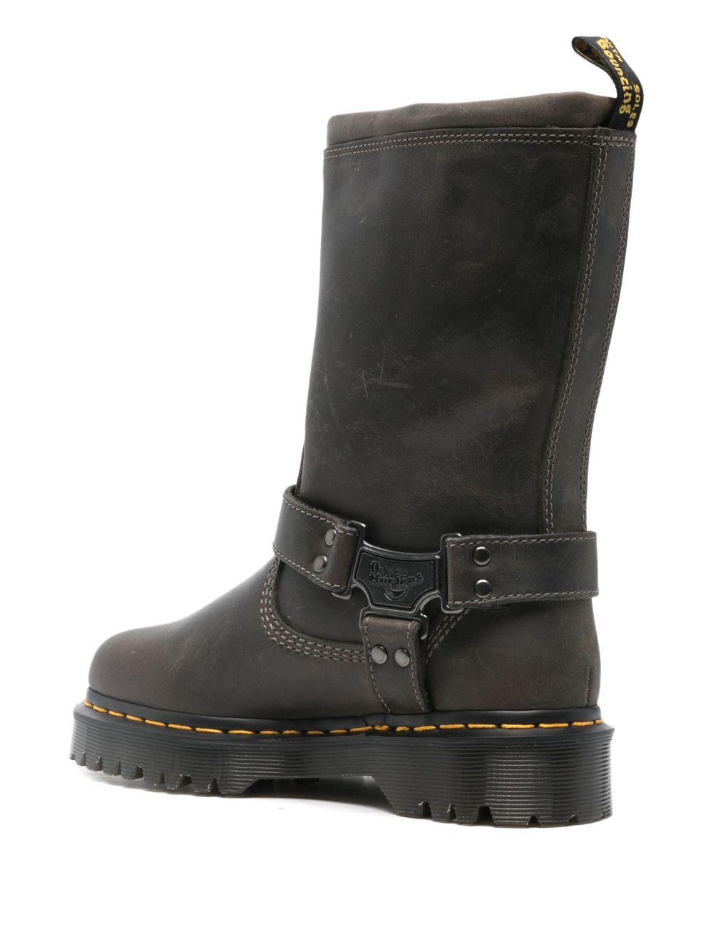 Stivali Alti Biker Anistone Hi In Pelle WINV00169342 CHARCOAL GREY DR. MARTENS