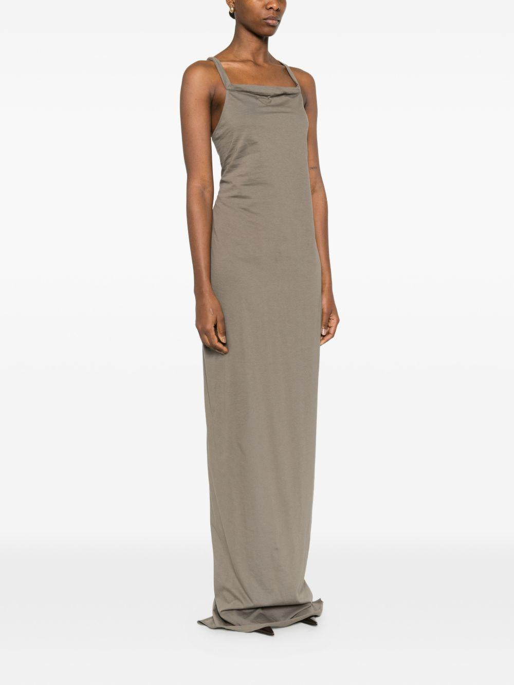 Temple Gown RP01F6502JA 34 DUST RICK OWENS