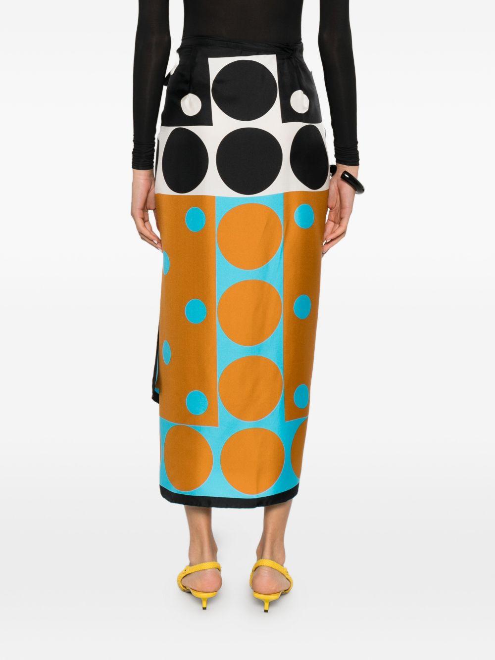 Long Wrap Scarf-Skirt SCARFYLONG3060 978 MULTI DRIES VAN NOTEN