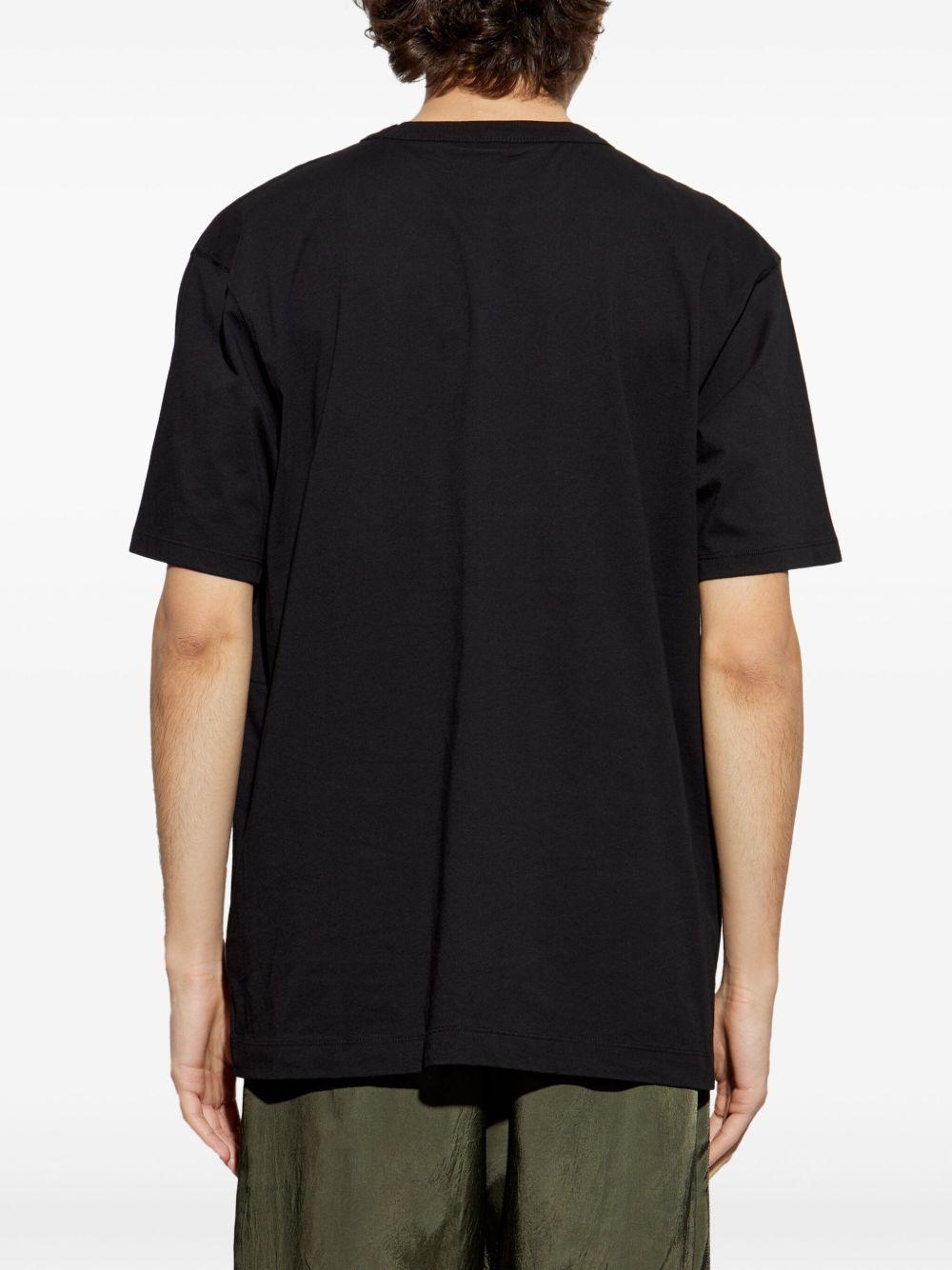 Show t-shirt 2510211091600 900 BLACK DRIES VAN NOTEN