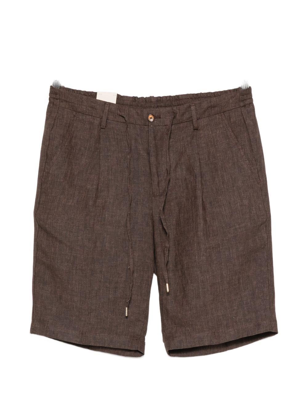 Chino corti con pieghe OLBIAS300117 00056 TESTA DI MORO BRIGLIA 1949