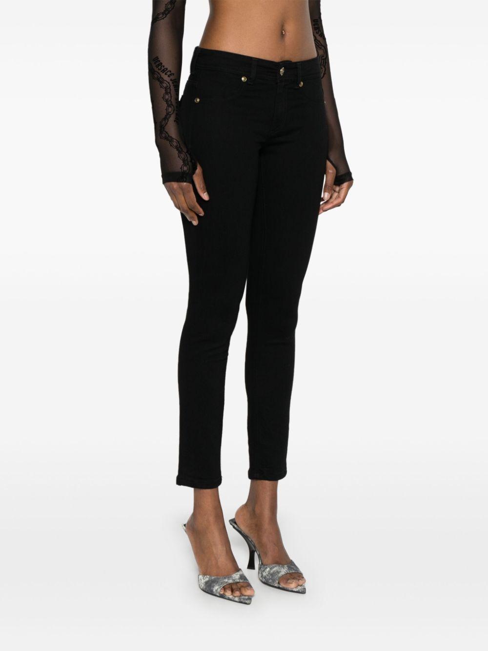 77HAB5J0CDW00 909 BLACK BLACK VERSACE JEANS COUTURE