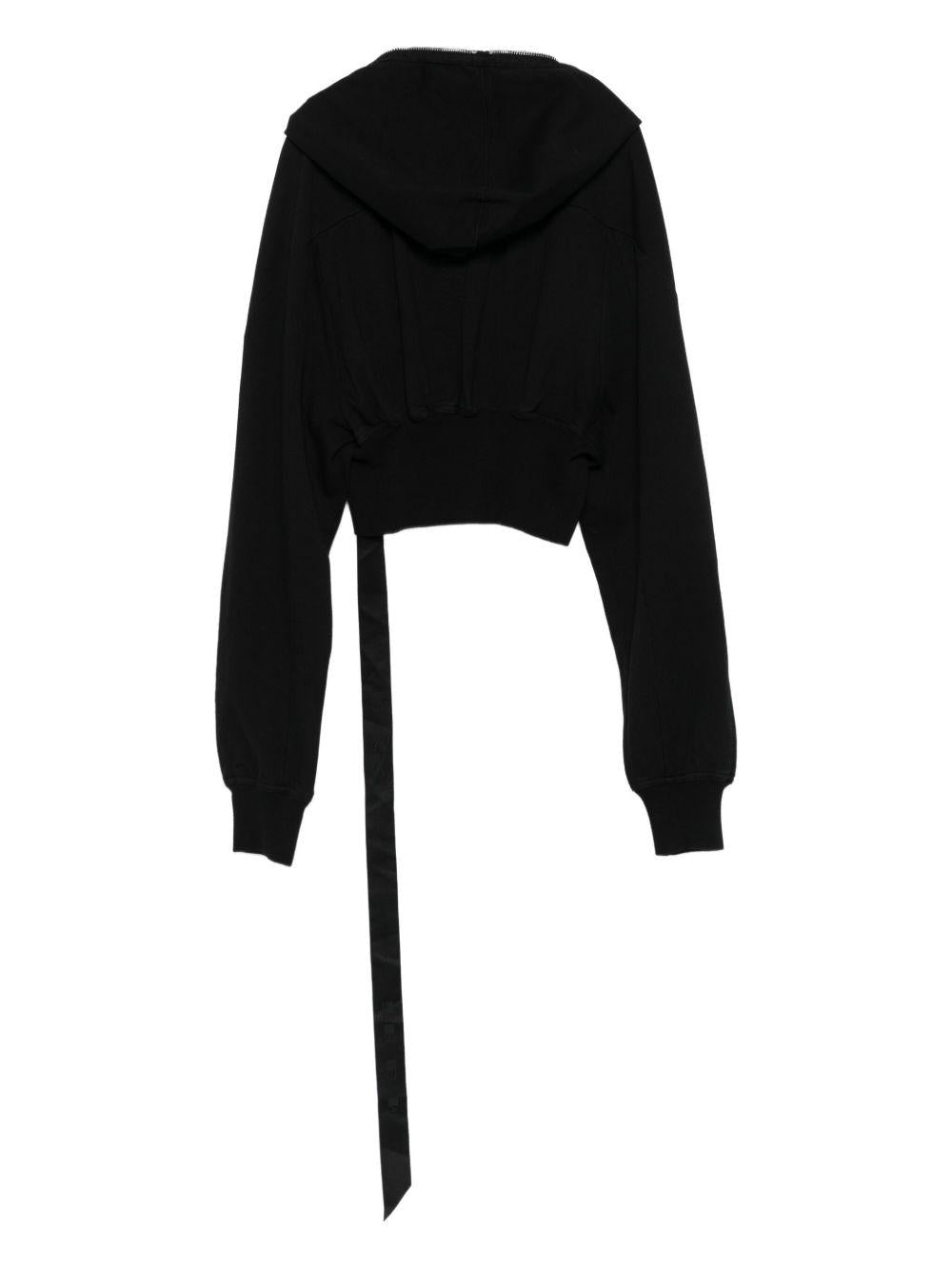 Concordians Collage Gimp Hoodie DS02E7233RIG 09 BLACK RICK OWENS DRKSHDW
