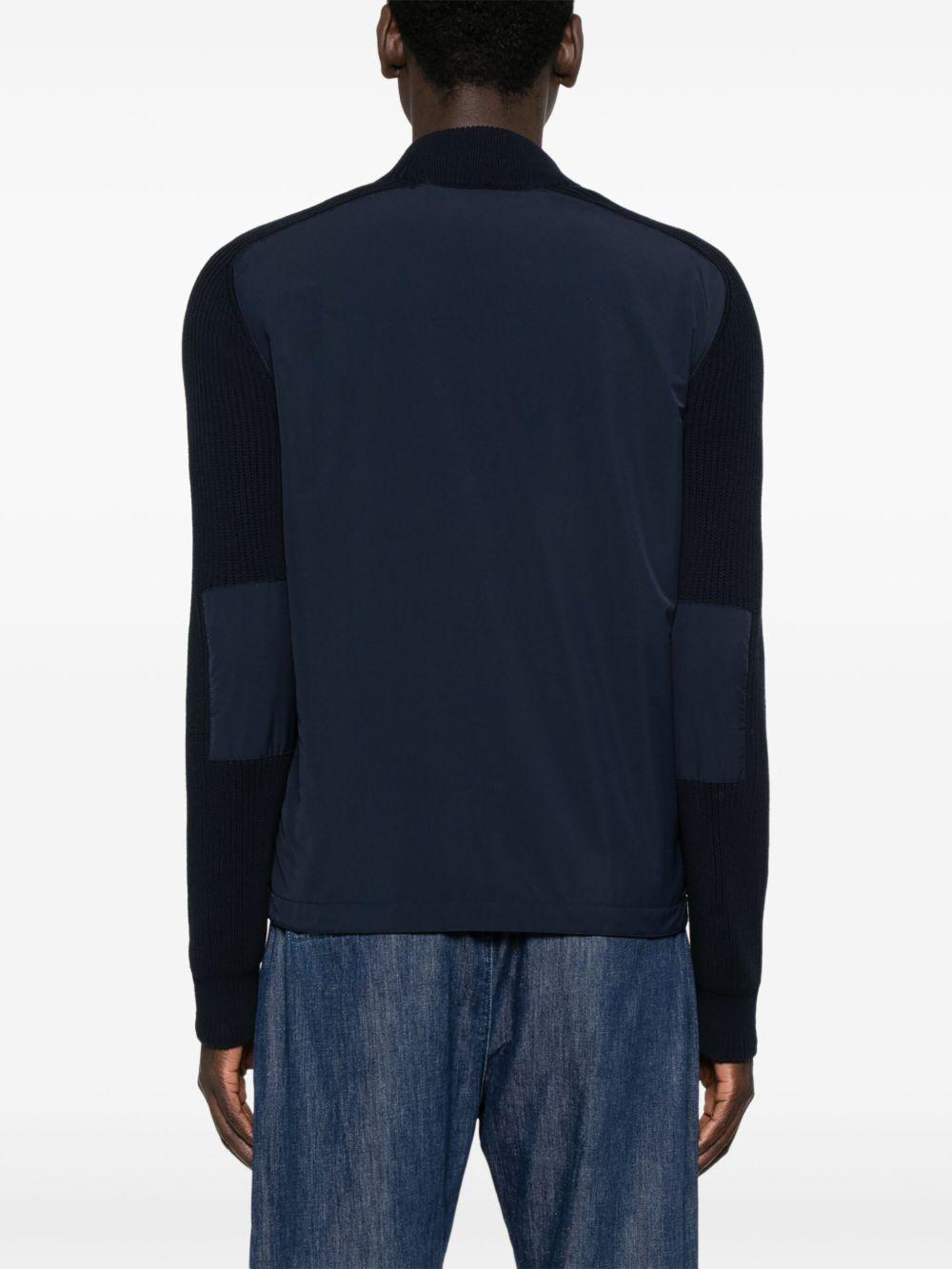 Giacca con inserti K75GBTK38TES0K272 1111 BLUE ELEVENTY