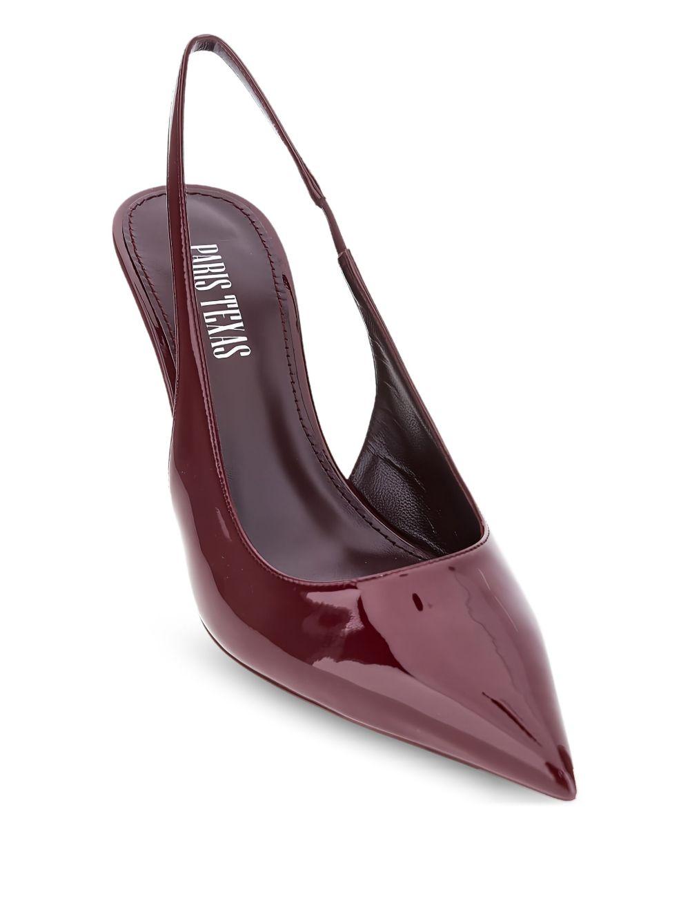 Lidia Slingback 70 in vernice PX1635XVN01 ROUGE NOIR PARIS TEXAS