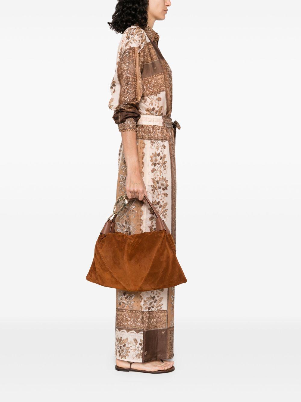 Borsa hobo Trampoline piccola 3688XS25A1 TAN ZIMMERMANN