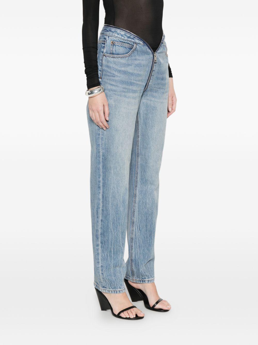 Zip V-Waist Jean 4DC2264984 427D AUTHENTIC LIGHT ALEXANDER WANG