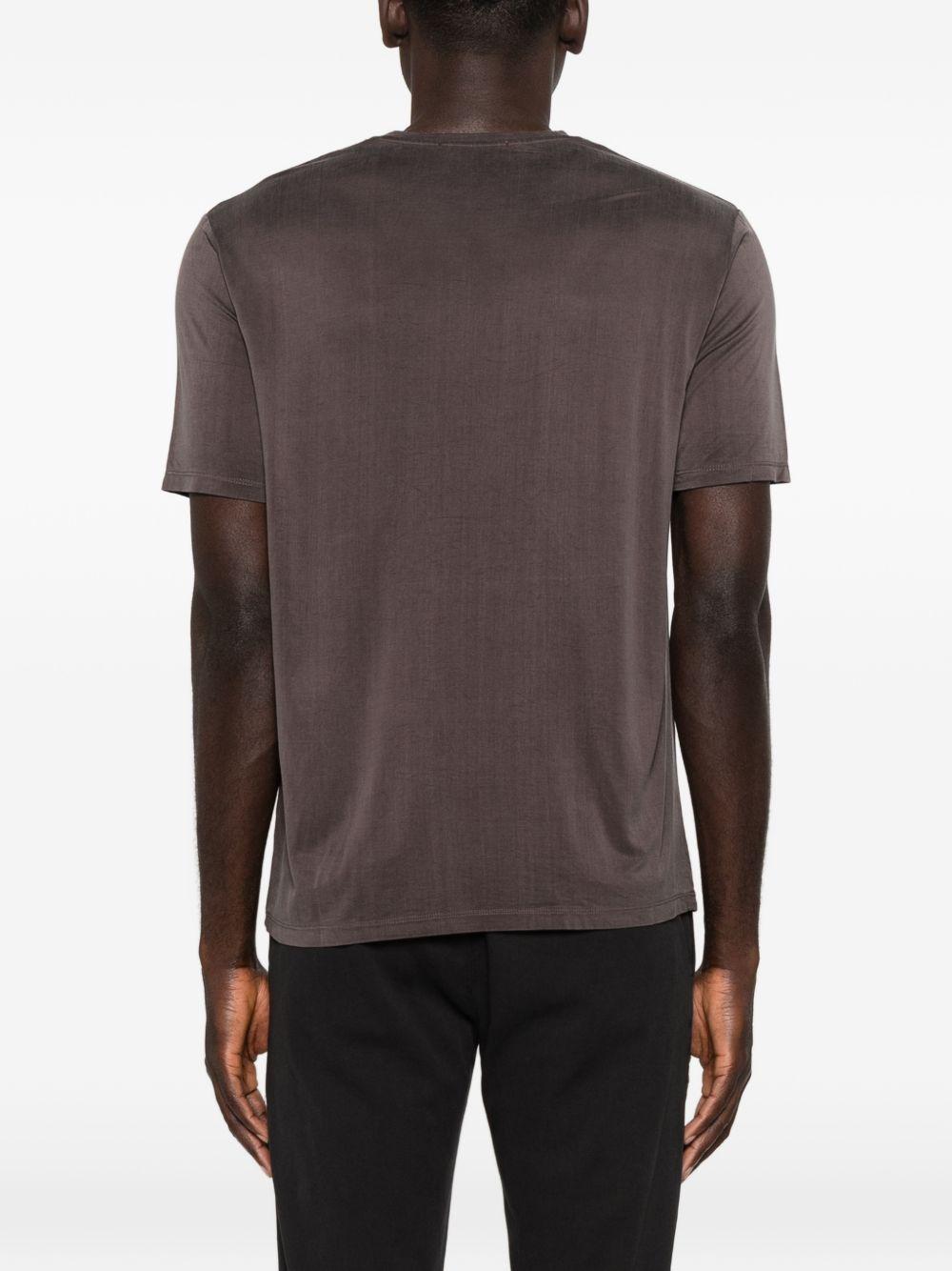 T-shirt girocollo DF4210 38 MOKA DANIELE FIESOLI