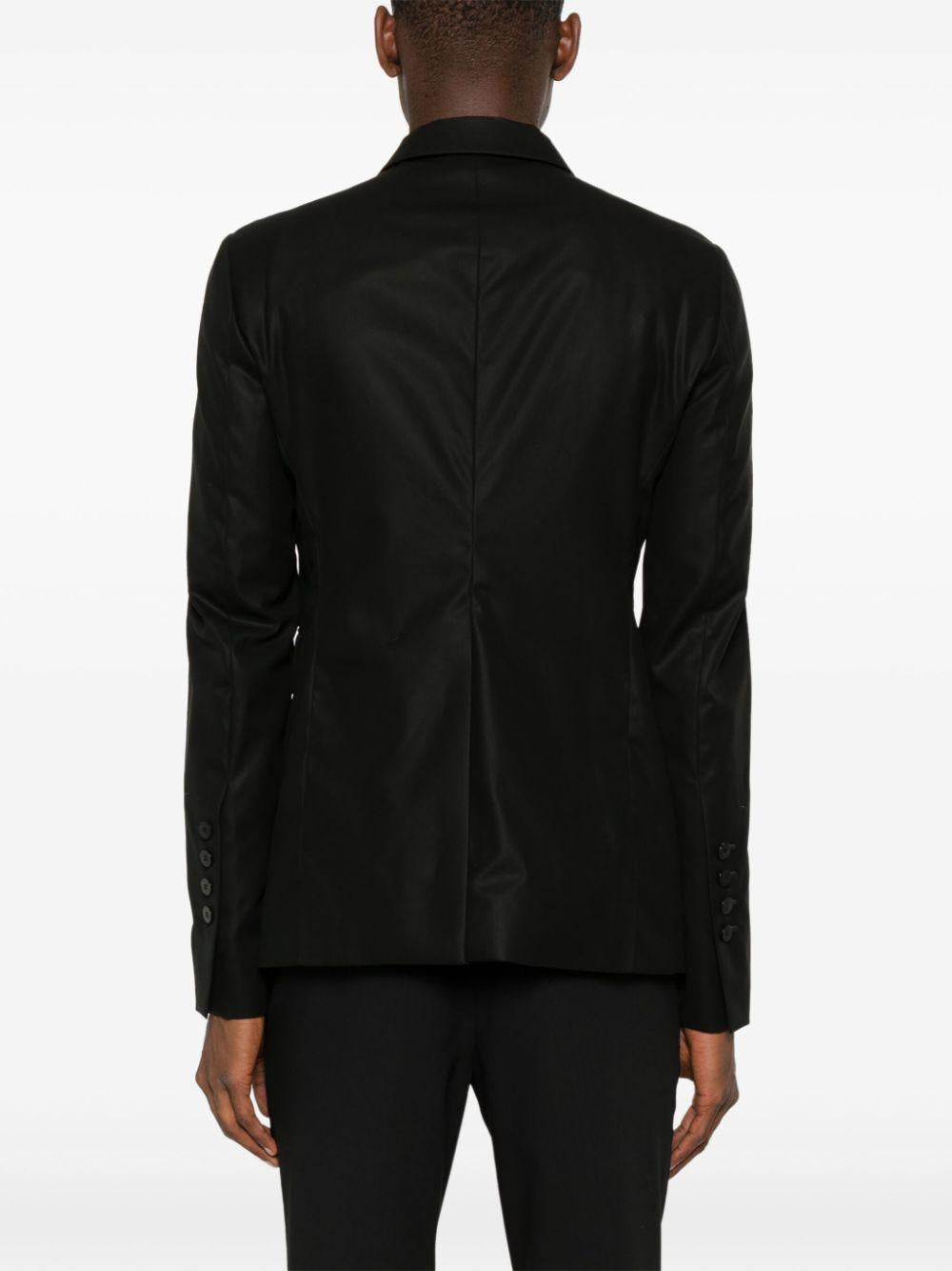 SS24N661 TWILL COTONE NERO SAPIO