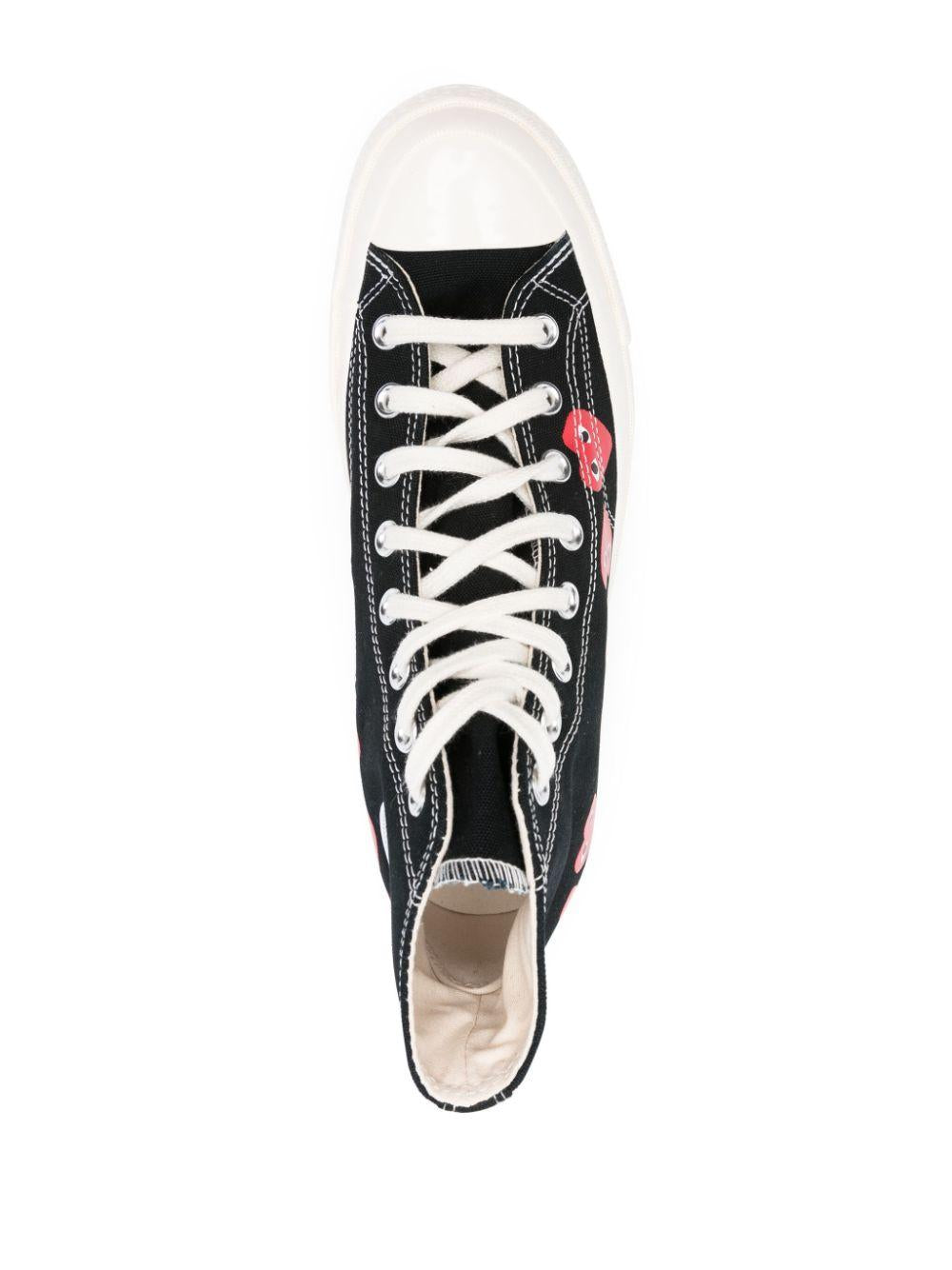 P1K127 1 BLACK COMME DES GARCONS PLAY X CONVERSE