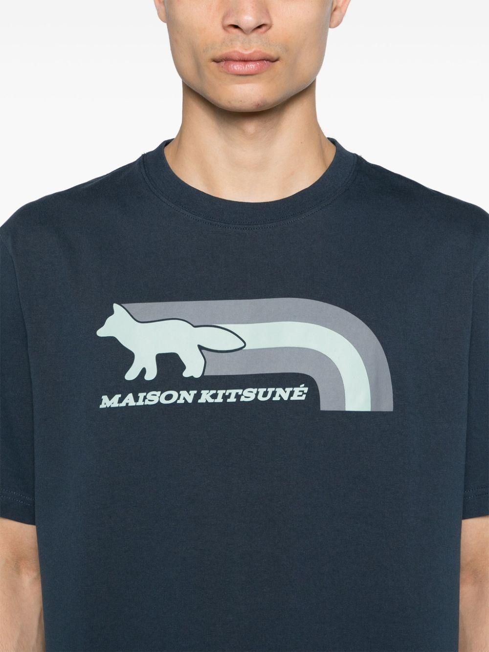 MM00113KJ0118 P492 DEEP NAVY MAISON KITSUNE